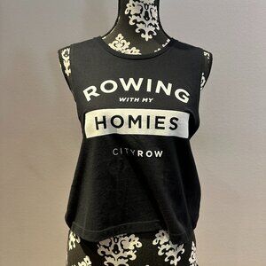 City Row Rowing with my Homies Tank Top, Small